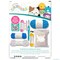 Original Squishmallows Bebe the Bluebird Crochet Kit, Includes Yarn, Crochet Hook, Starter Hooks, Step-By-Step Tutorials, Exclusive Crochet Kit For Beginners, DIY Craft, Crochet Kits, Great Teen Gifts